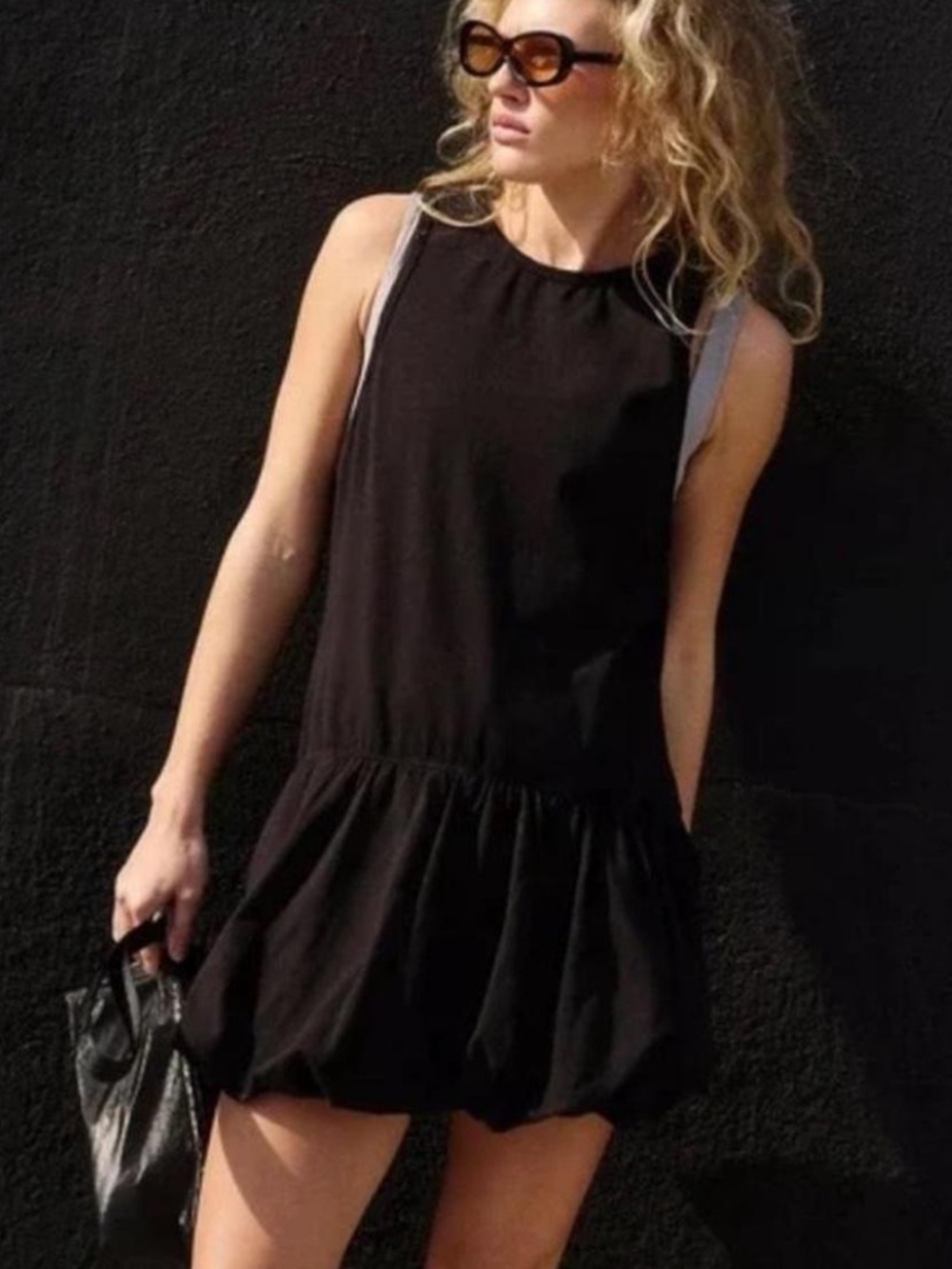 Free People Movement Hot Shot Bubble Mini Dress Size XL
